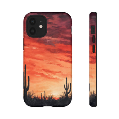Desert Sunset Swaths Tough Case