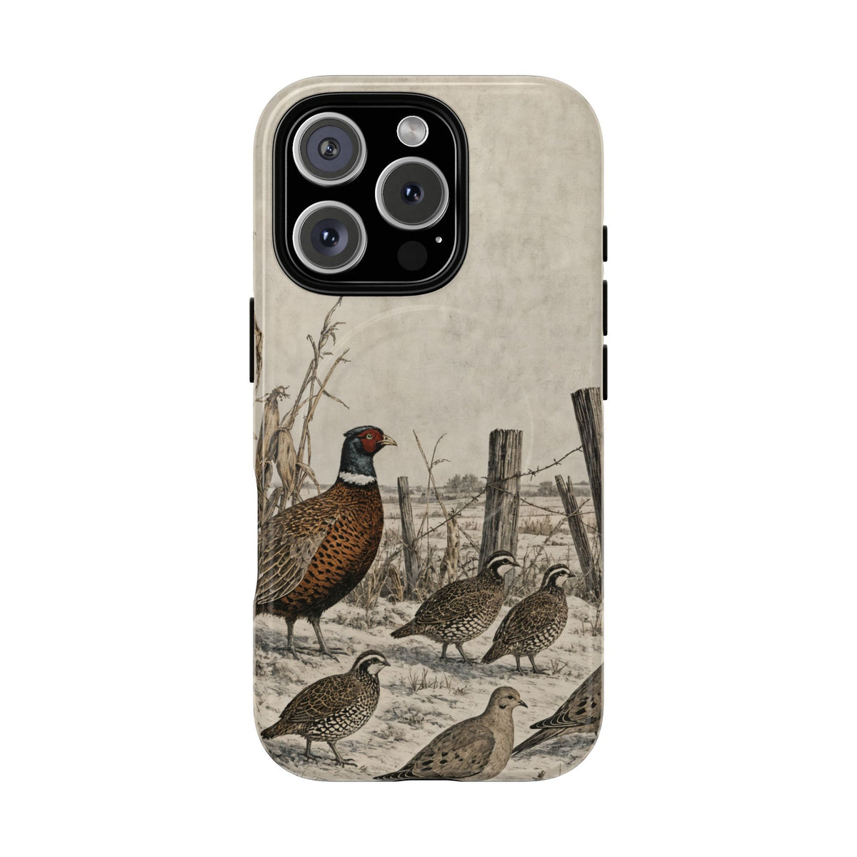 Winter Fencerow Magnetic Case