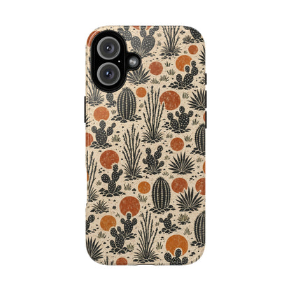 Linocut Desert Tough Case