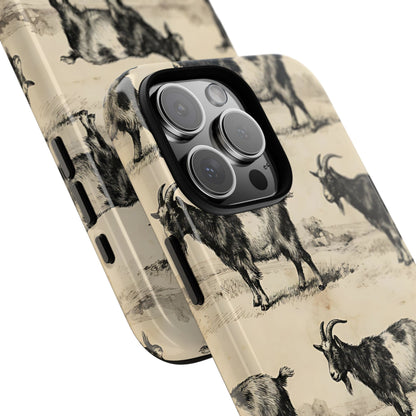 Vintage Goats Tough Case