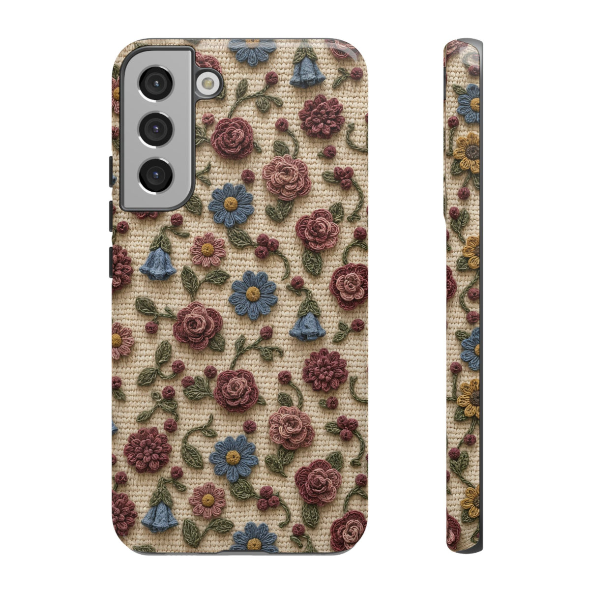 Crochet Flower Garden Tough Case