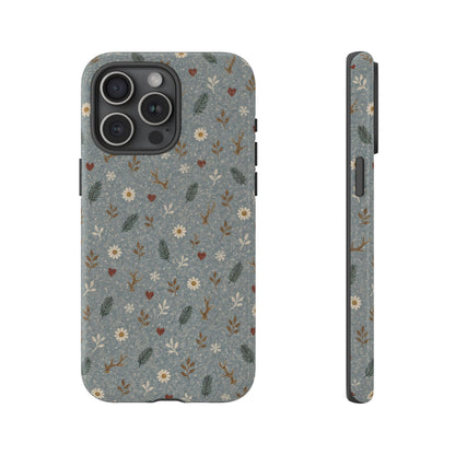 Antler Daisies Snow Tough Case