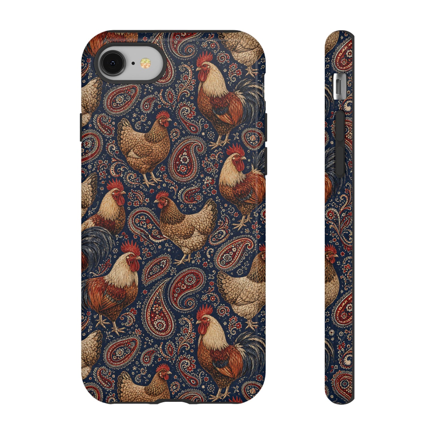Patriotic Paisley Chickens Tough Case