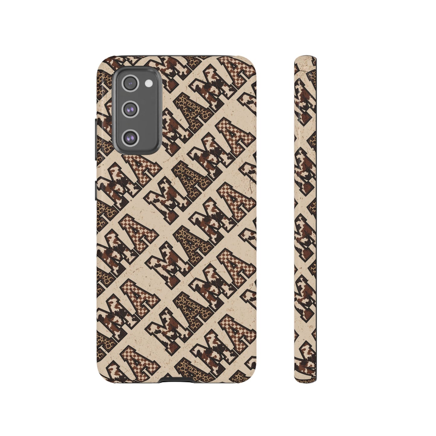 Grunge Cowhide Mama Tough Case