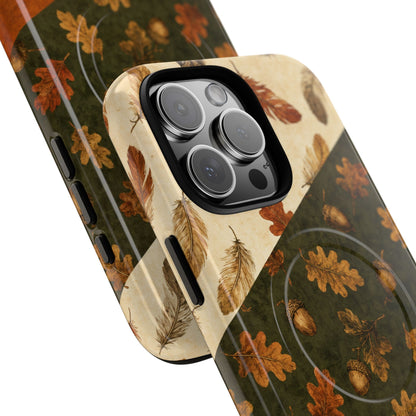 Autumn Feather Swaths Magnetic Case
