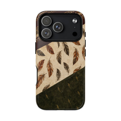 Feather Aztec Swaths Magnetic Case