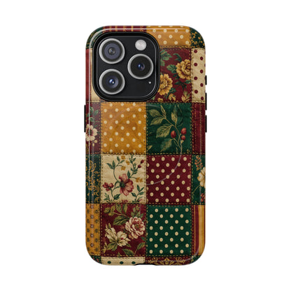 Jewel Tone Patchwork Magnetic Case