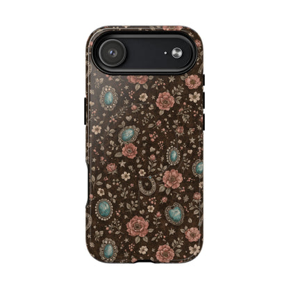 Turquoise Roses Magnetic Case