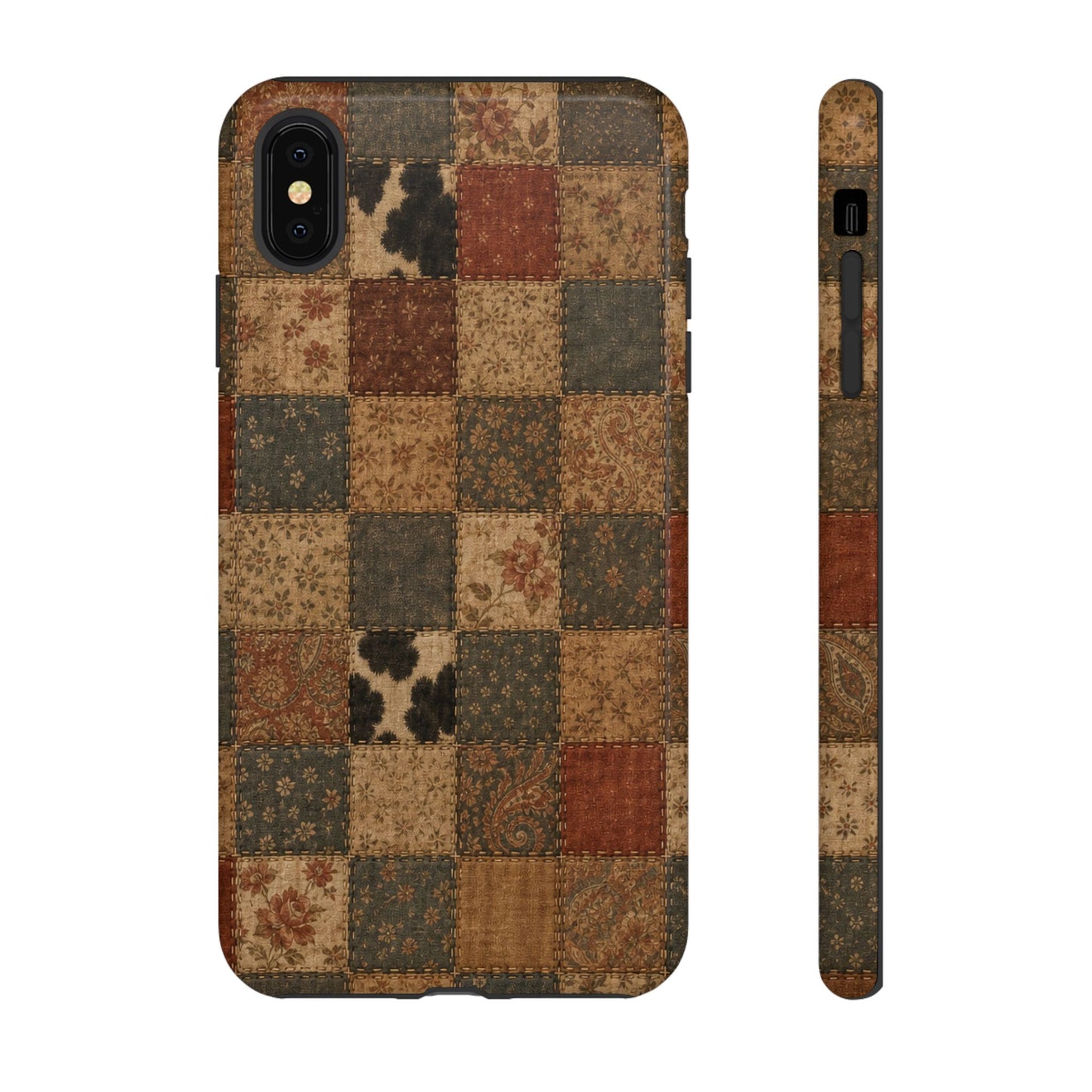 Rustic Patchwork Tough Case