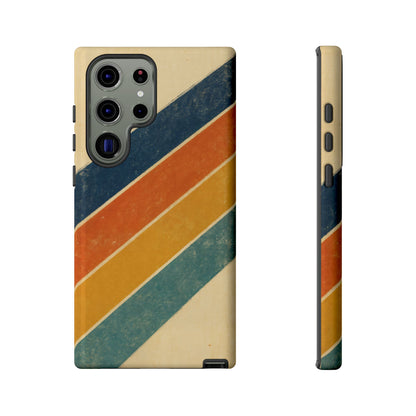 Retro Sunset Stripes Tough Case