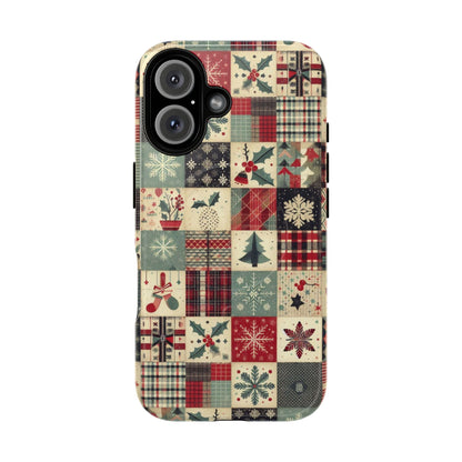 Christmas Quilt Magnetic Case