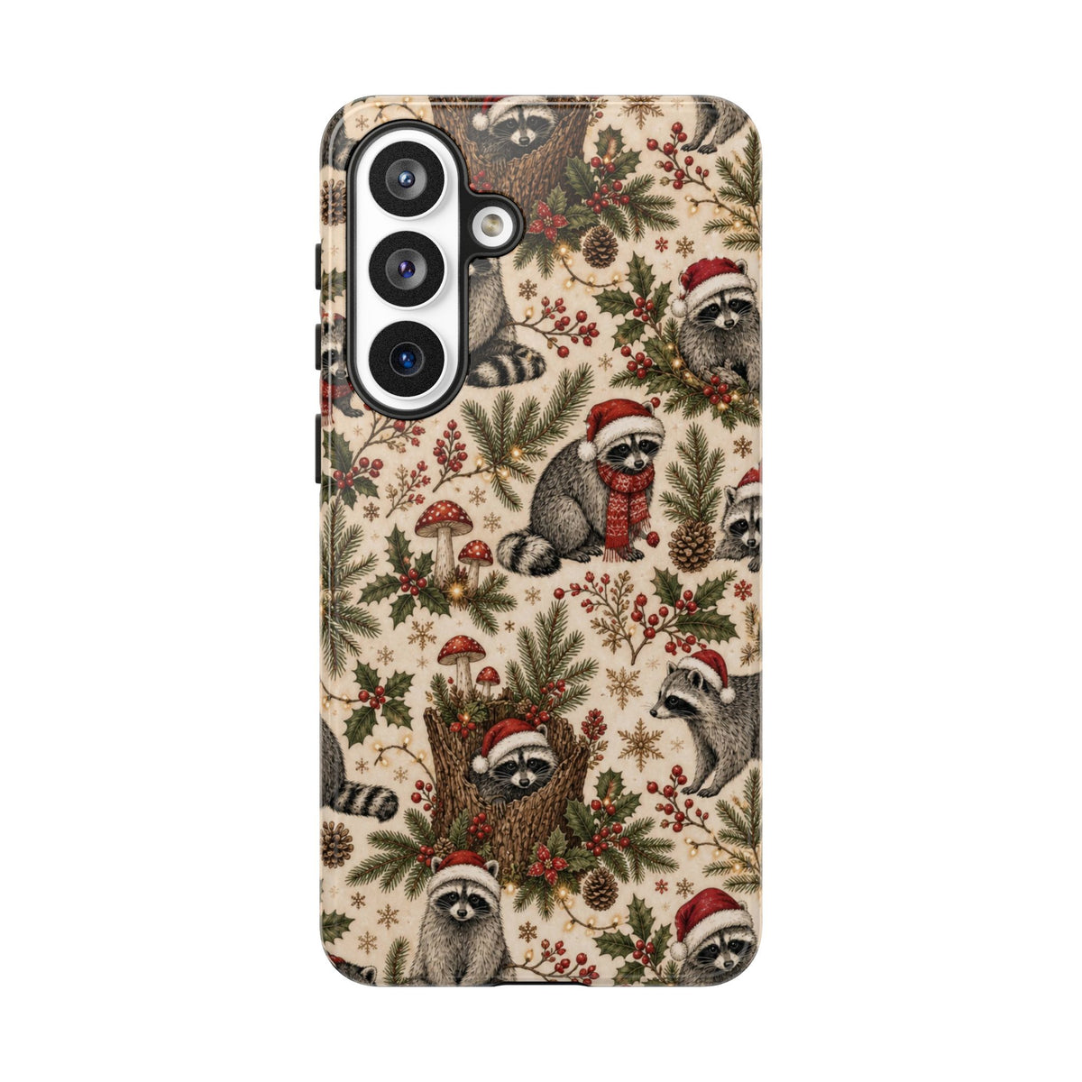 Raccoon Hollow Christmas Tough Case