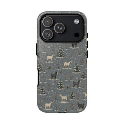 Snowy Goats Tough Case