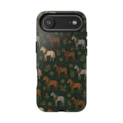 Wreath Horses Tough Case