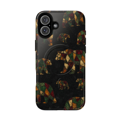 Stained Bear Magnetic Case