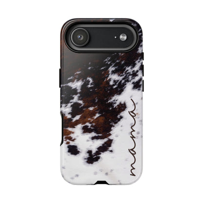 Cowhide Mama Tough Phone Case