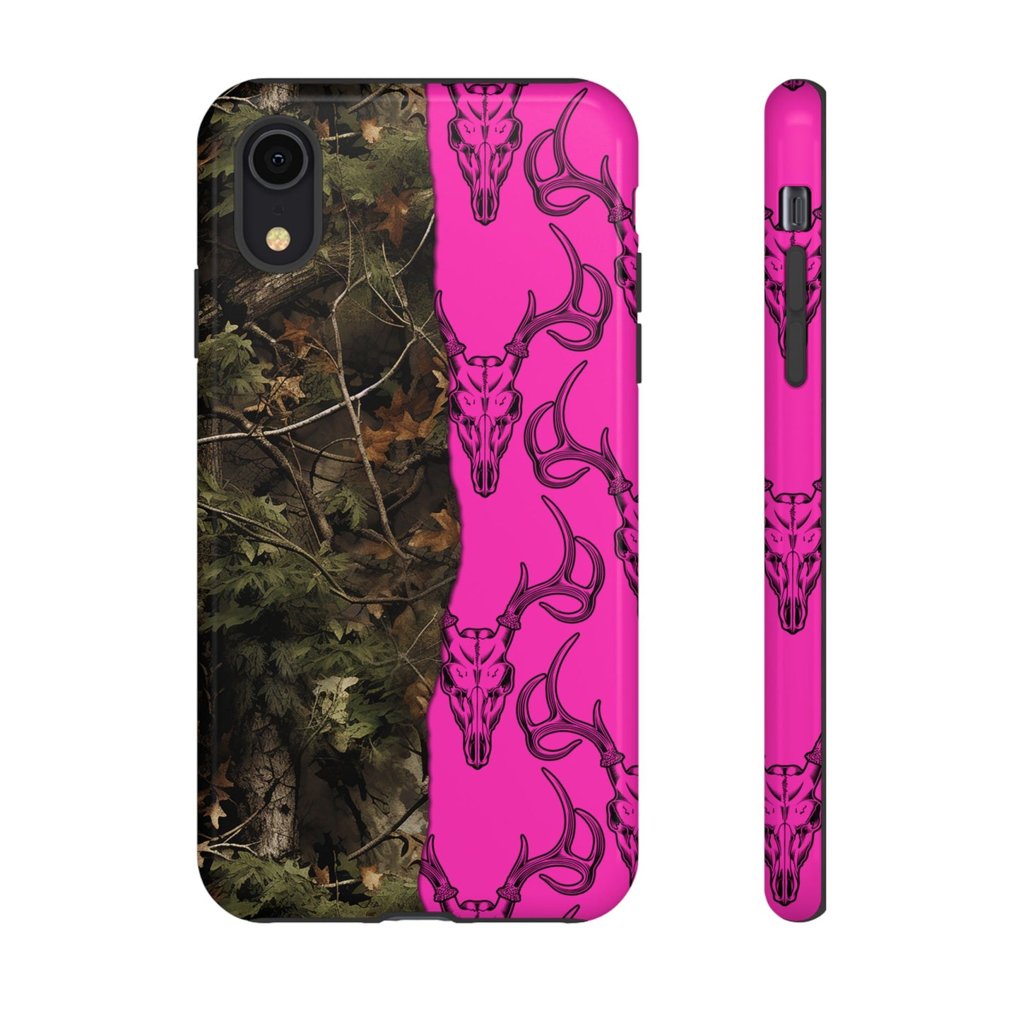 Camo Deer Skulls Pink Tough Case