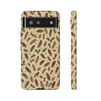 Christmas Feathers Tough Case