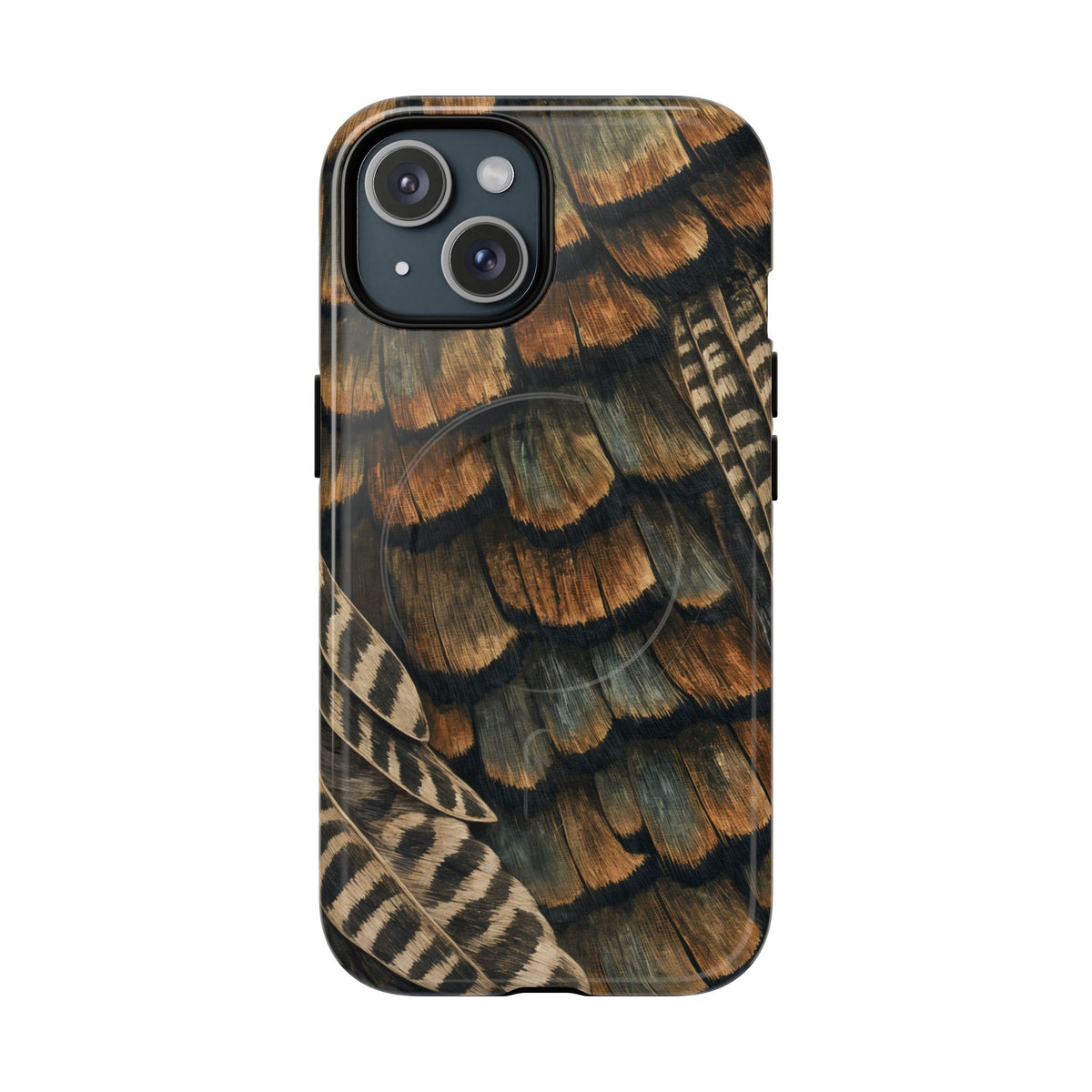 Turkey Feathers Magnetic Case