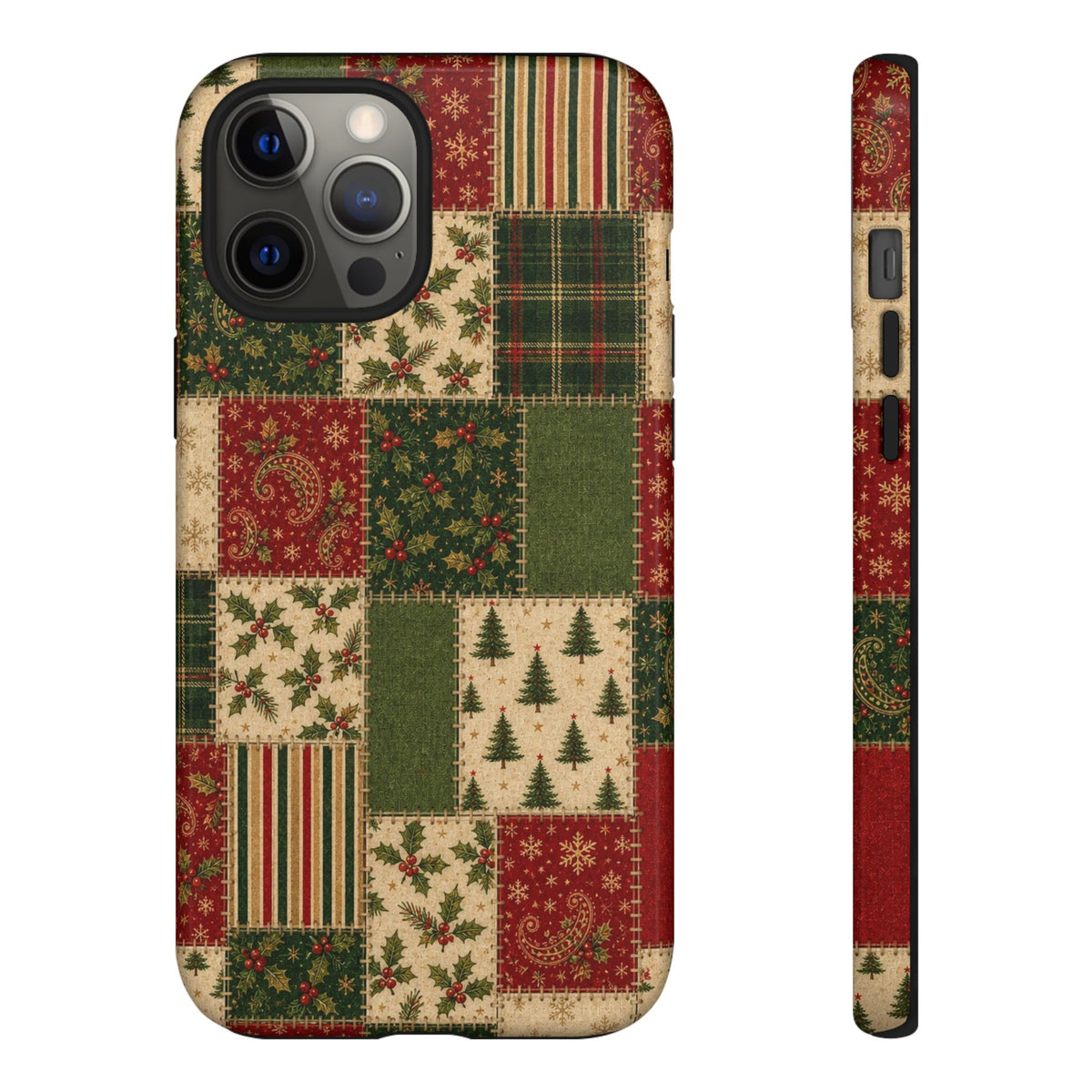 Holiday Patchwork Tough Case