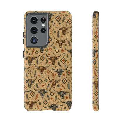 Longhorn Aztec Tough Case