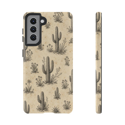 Cactus Sketch Tough Case
