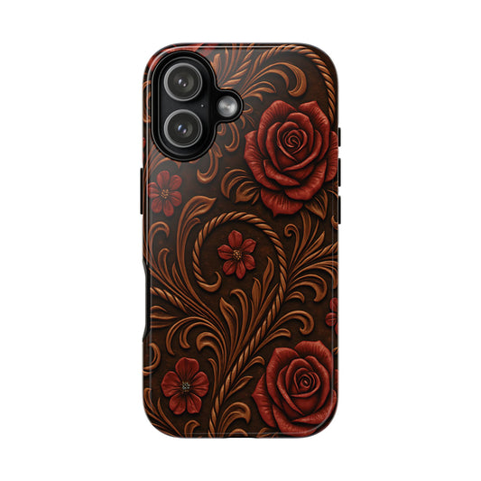 Cowgirl Rose Tough Phone Case