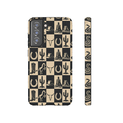 Western Checkerboard Tough Case
