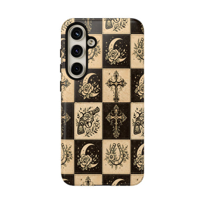 Western Patchwork Icons Tough Case