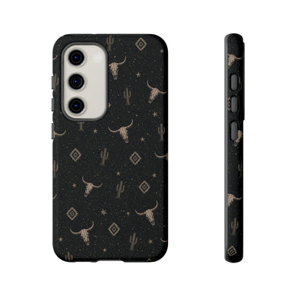 Midnight Longhorn Tough Case