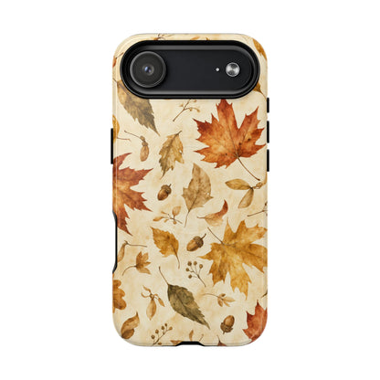 Golden Leaves Magnetic Case