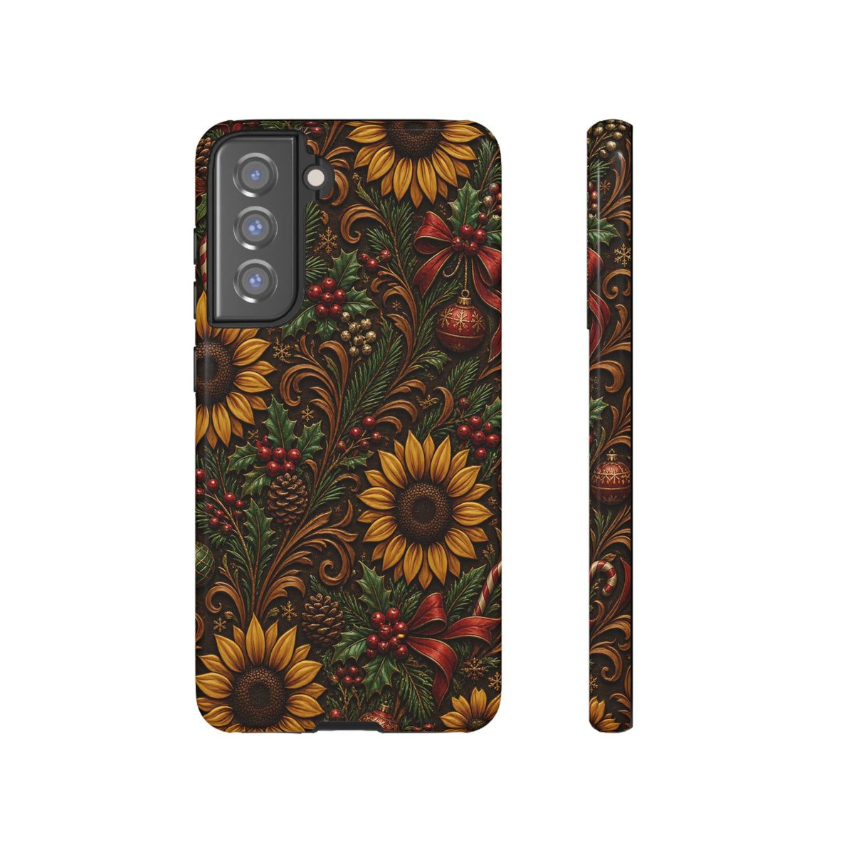 Christmas Sunflowers Tough Case