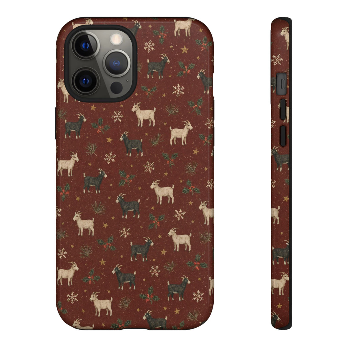 Holly Goats Tough Case