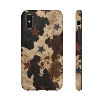 Stars And Cowhide Tough Case