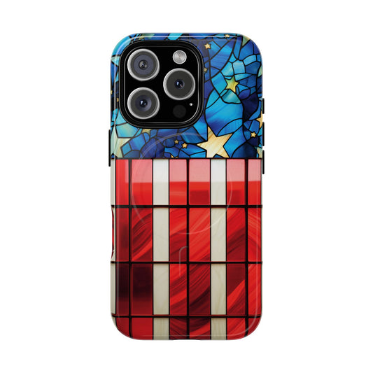 Stars Stripes Patriotic Magnetic Case