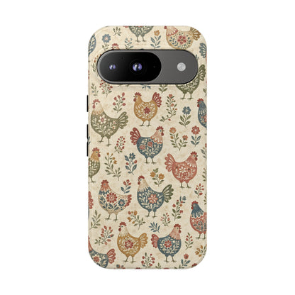 Calico Hens Tough Case