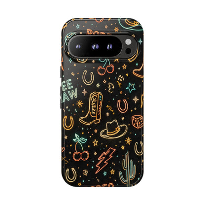 Retro Neon Rodeo Tough Case