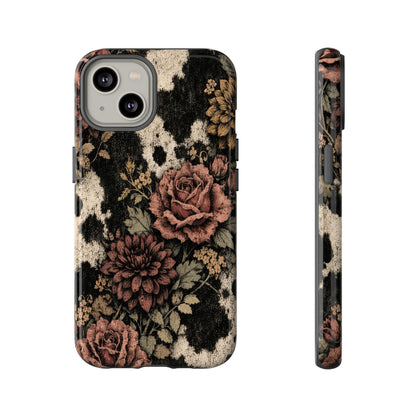 Cowhide Bloom Tough Case