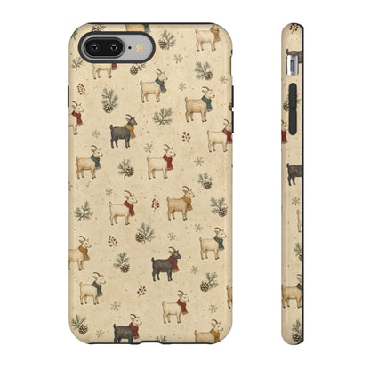 Scarf Goats Tough Case