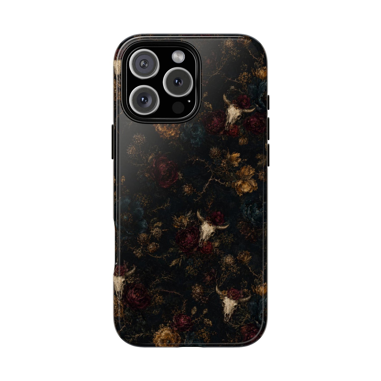 Bull Skull Bloom Tough Case