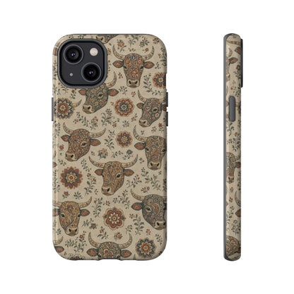 Folk Longhorn Tough Case