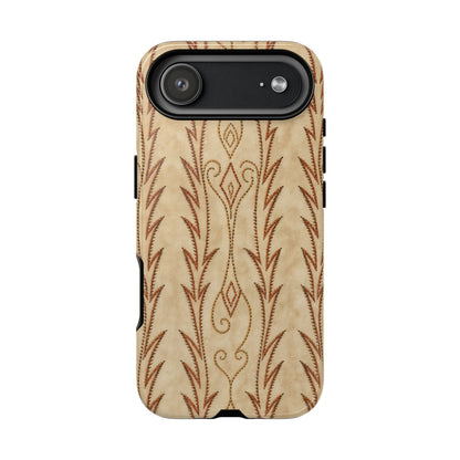 Boot Stitch Cream Tough Case