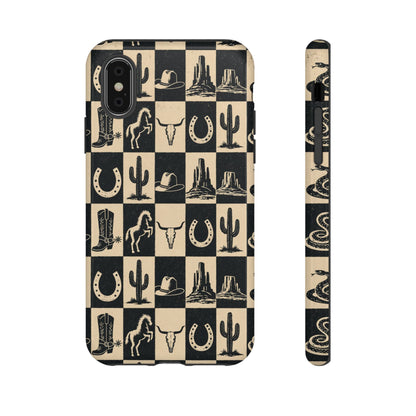 Western Checkerboard Tough Case