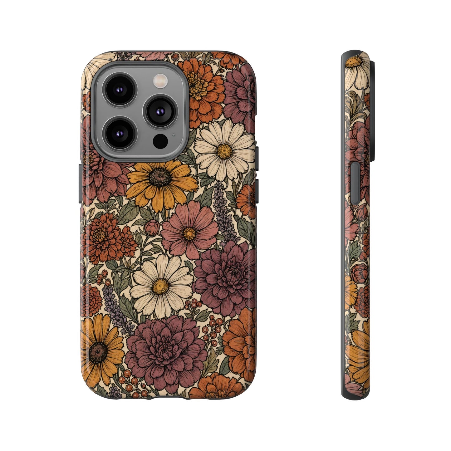 Inked Bouquet Tough Case