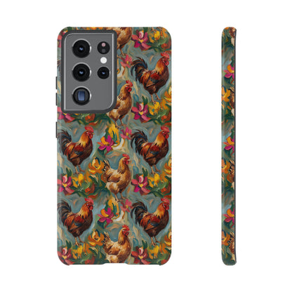 Painted Chickens Tough Case