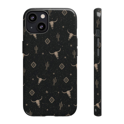 Midnight Longhorn Tough Case