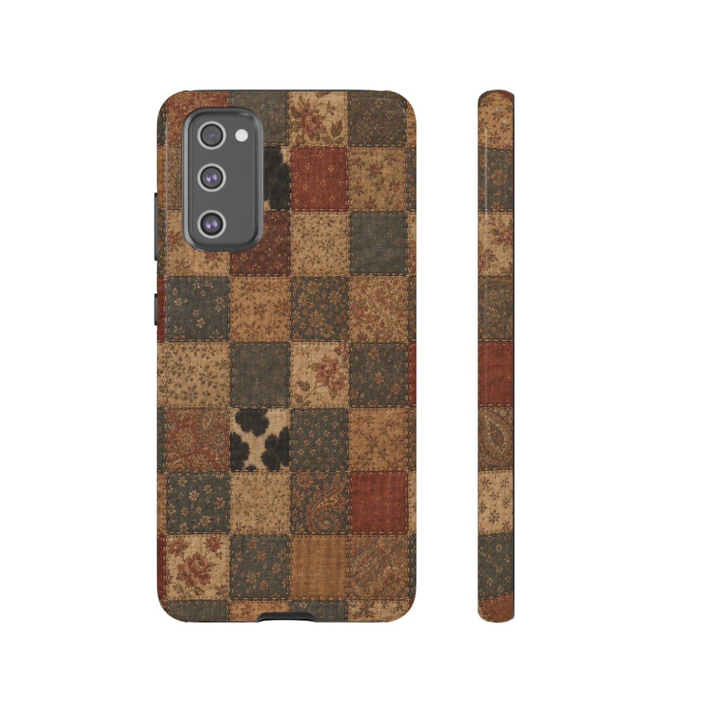Rustic Patchwork Tough Case