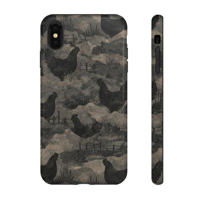 Camo Chickens Tough Case