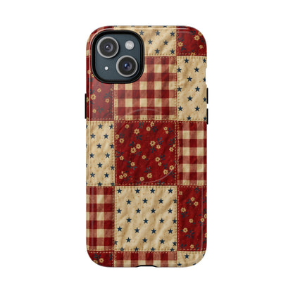 Gingham Stars Magnetic Case