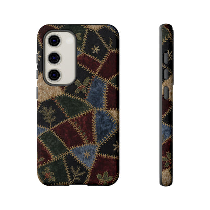 Winter Crazy Quilt Tough Case